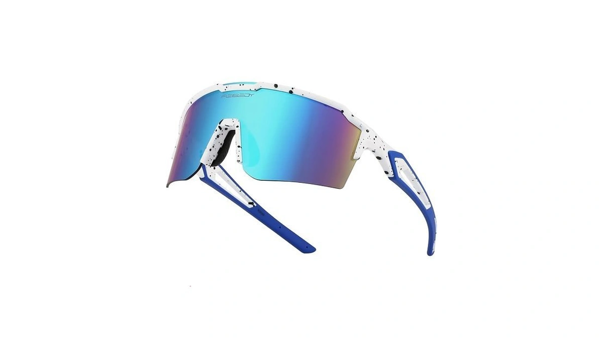 Feisedy Sports Sunglasses For Men Women Baseball Cycling Running Driving