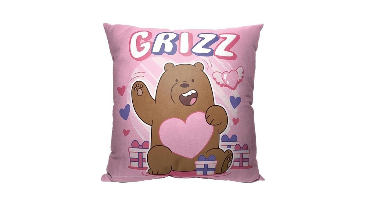 Northwest Cartoon Network - We Bare Bears Pillow, 18" X