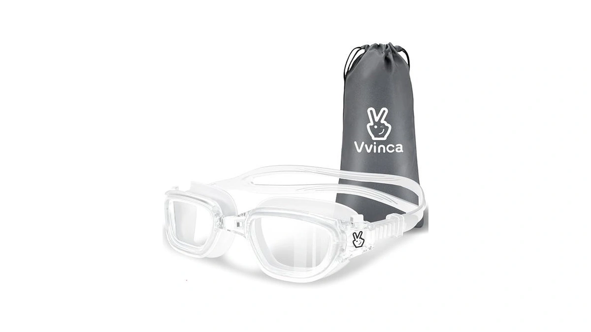 Vvinca Kids Swim Goggles, Swimming Goggles For Kids 3-14 Anti-fog
