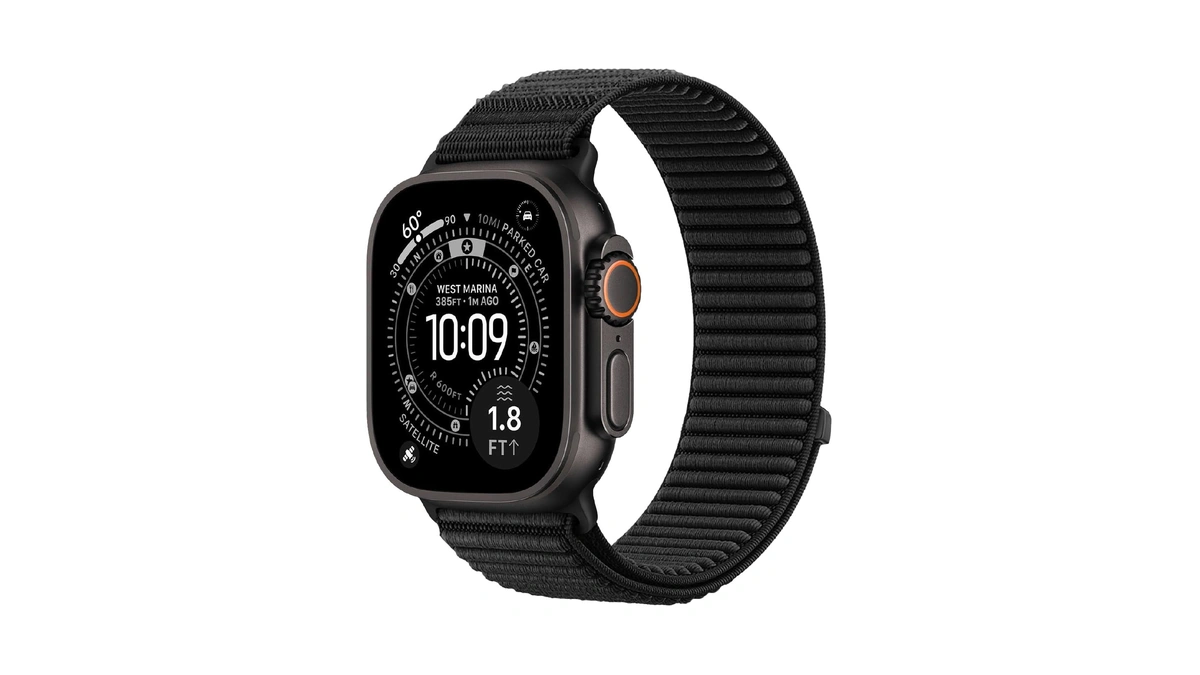Nylon Loop Sport Band Compatible With Apple Watch Ultra 3