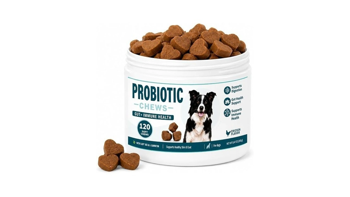 Probiotic Chews For Dogs β Digestive & Gut Health Support
