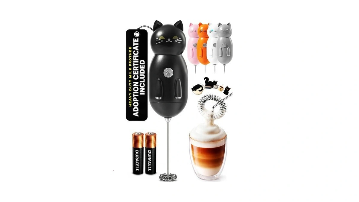 Cat-shaped Frother Mixer – Cutesy Frother, Meet Your New Frothing