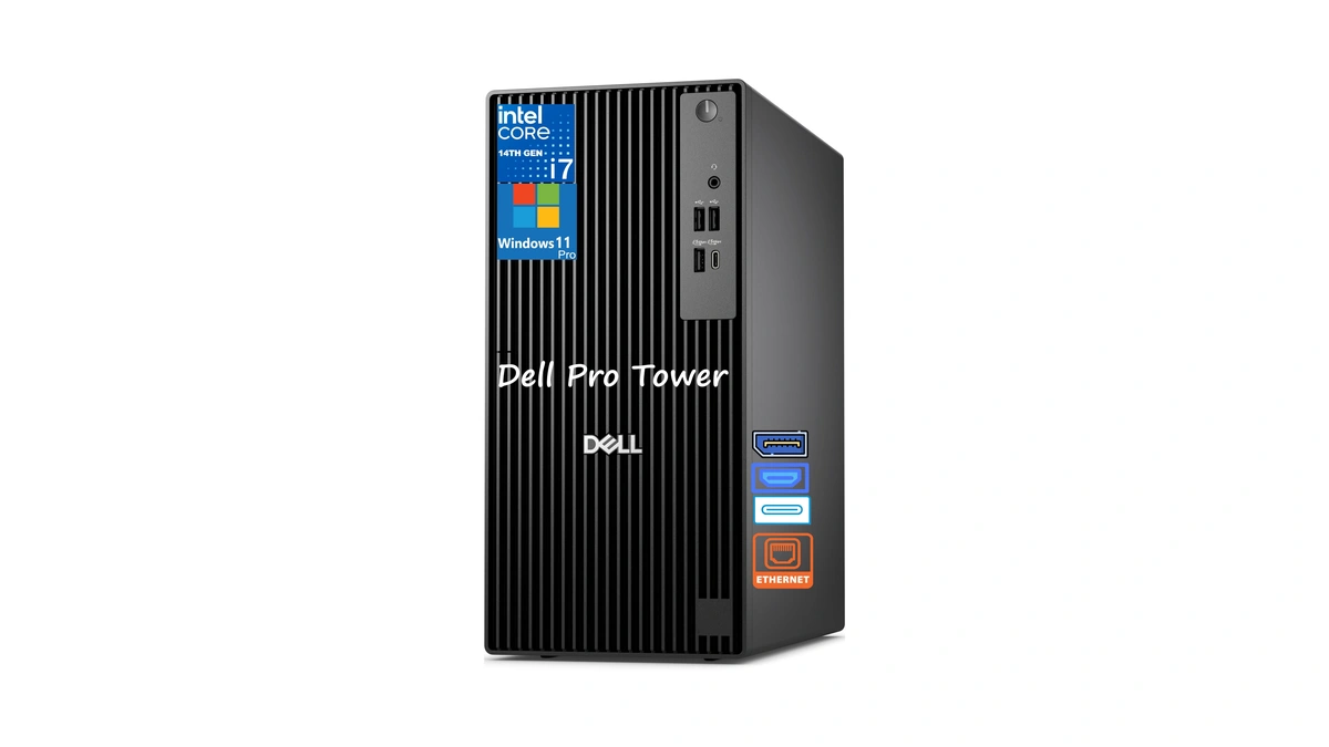 Dell Pro Tower Pc Desktop Computers, Intel 20-core I7-14700 (up