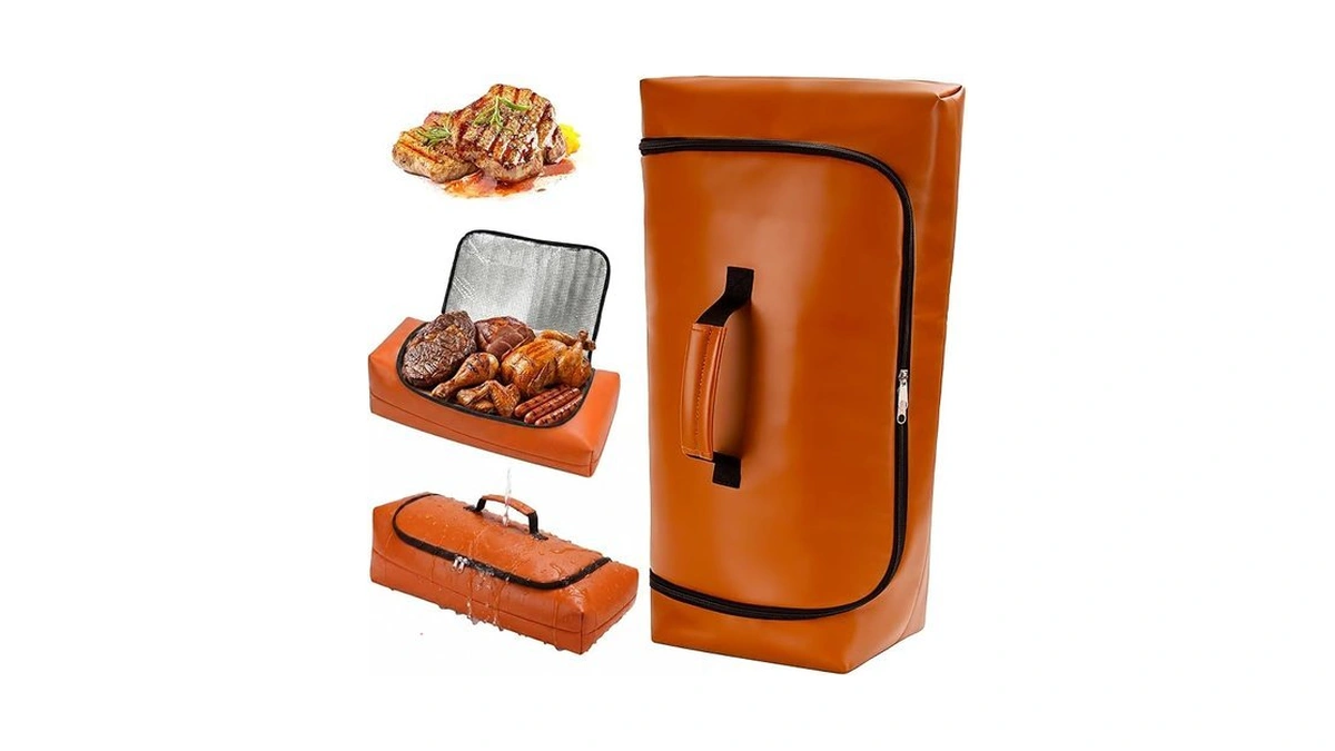 Bbq Blanket For Resting Meat Washable Smoker Accessories Gifts, Leak-proof