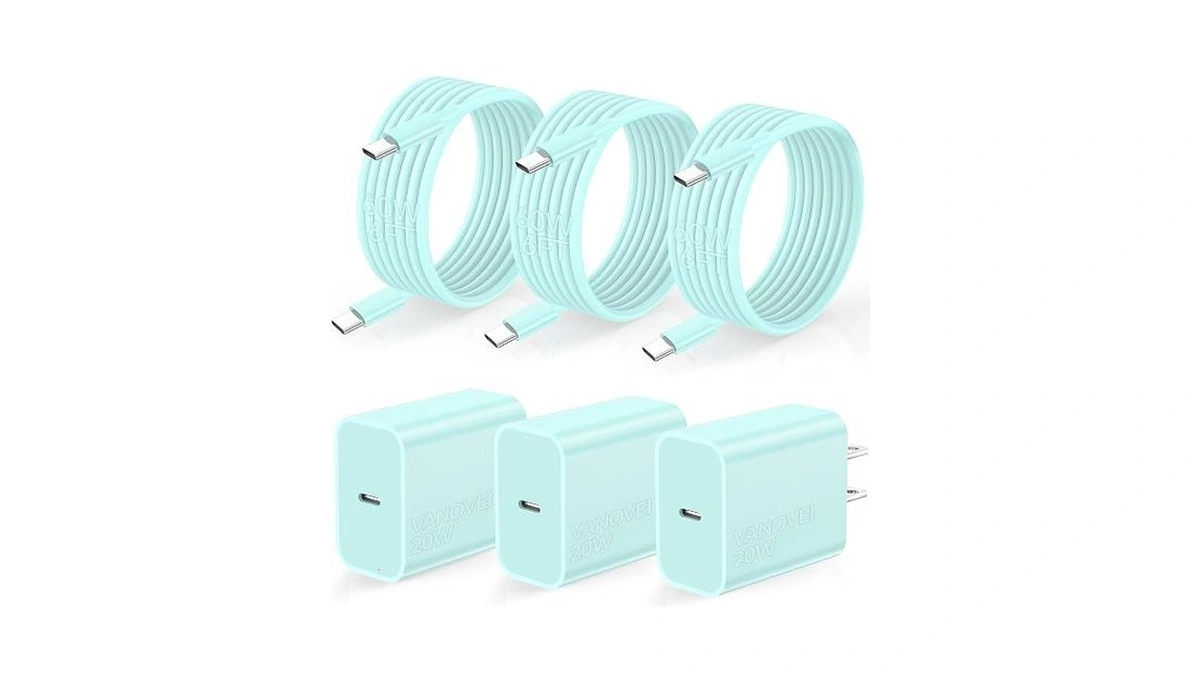 Compatible With Iphone 17 15 Charger Fast Charging, 3pack 20w