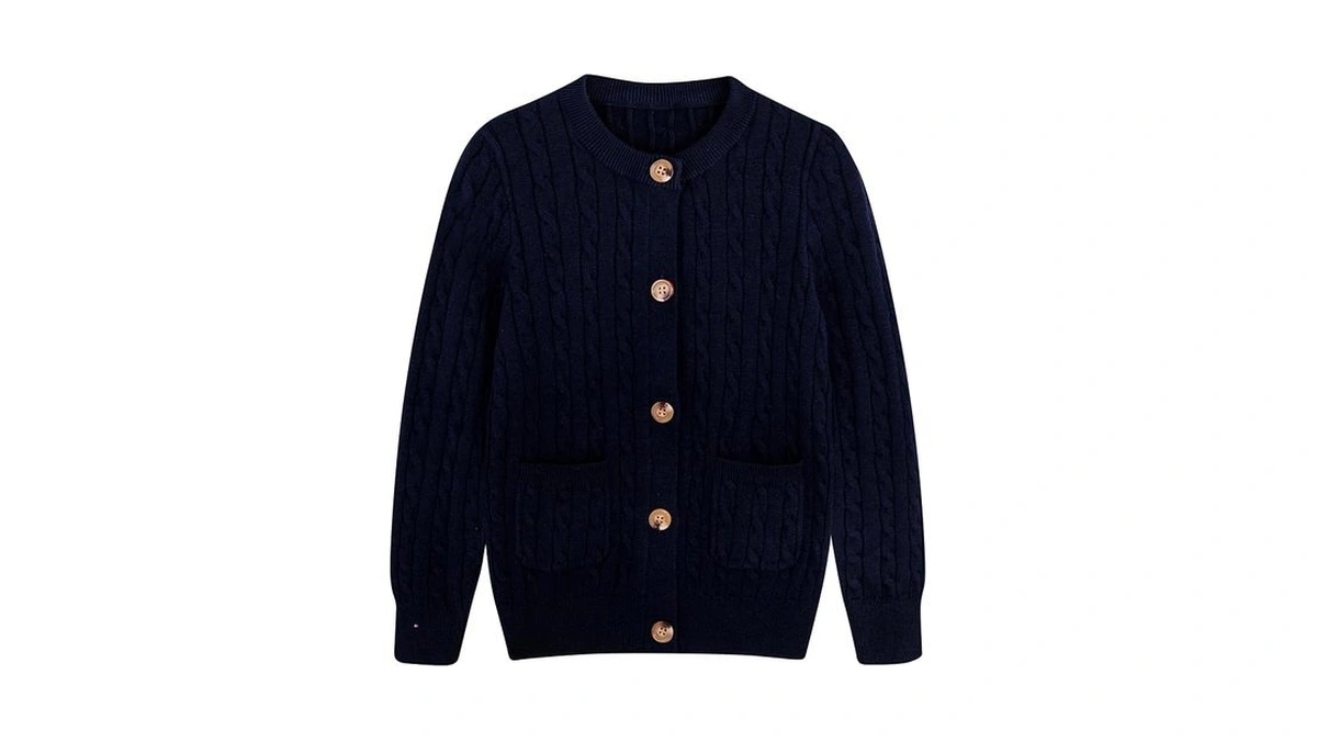 Navy Blue Sweater For Girls Toddler Girls Boys School Uniforms