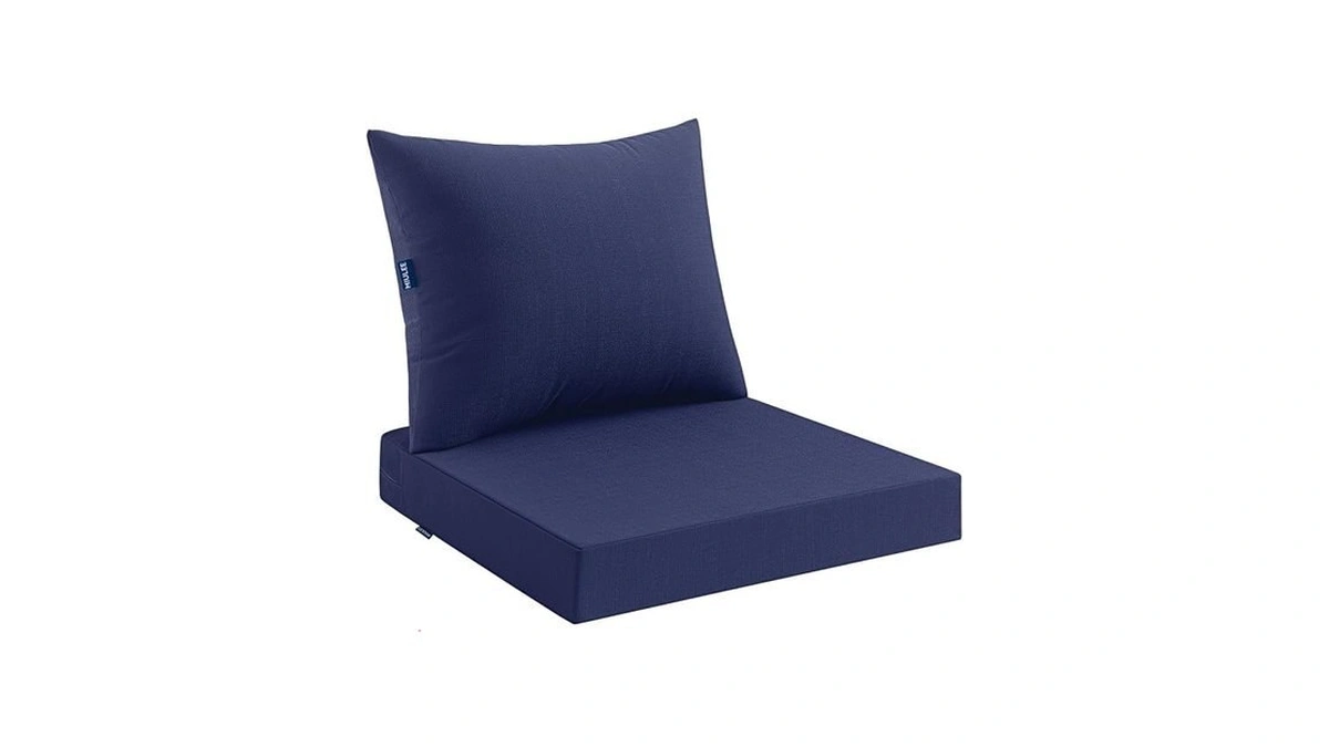 Miulee Navy Outdoor Chair Cushions Only Was P...