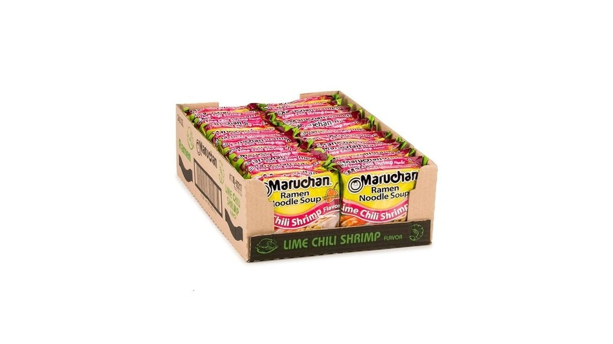 Maruchan Ramen Noodle Soup, Lime Chili Shrimp Flavor – Japanese-style