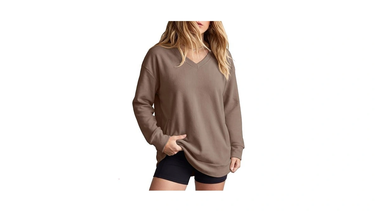 Amazon coupon: Anrabess Long Sleeve Shirts For Women Fa
