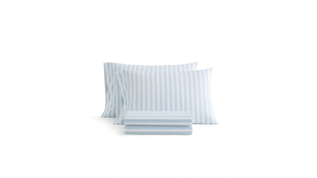 Martha Stewart - Full Size Sheet Set, Crisp & Tailored