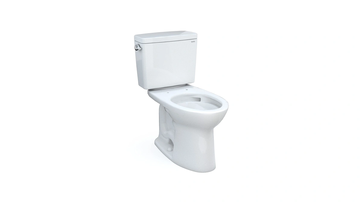Toto Drake Two-piece Elongated 1.6 Gpf Universal Height Tornado Flush