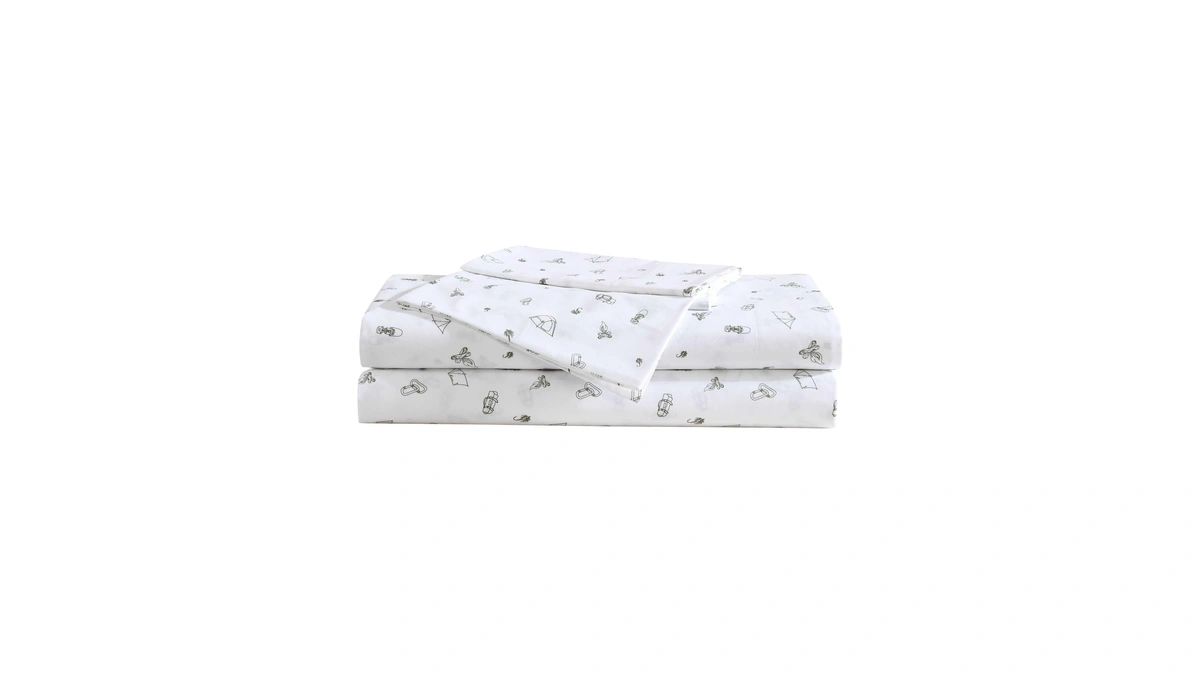 Eddie Bauer - Sheet Set, Luxurious Cotton Percale Bedding With
