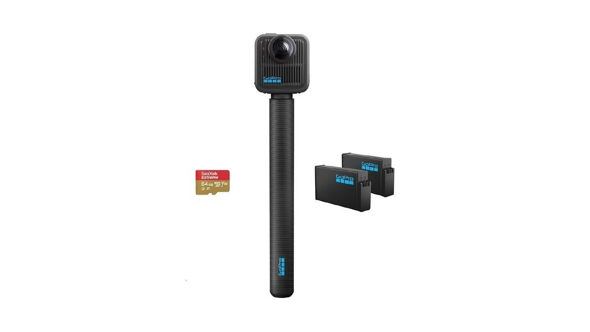 Gopro Max2 + Accessory Bundle - Includes 4ft (1.2m) Extension