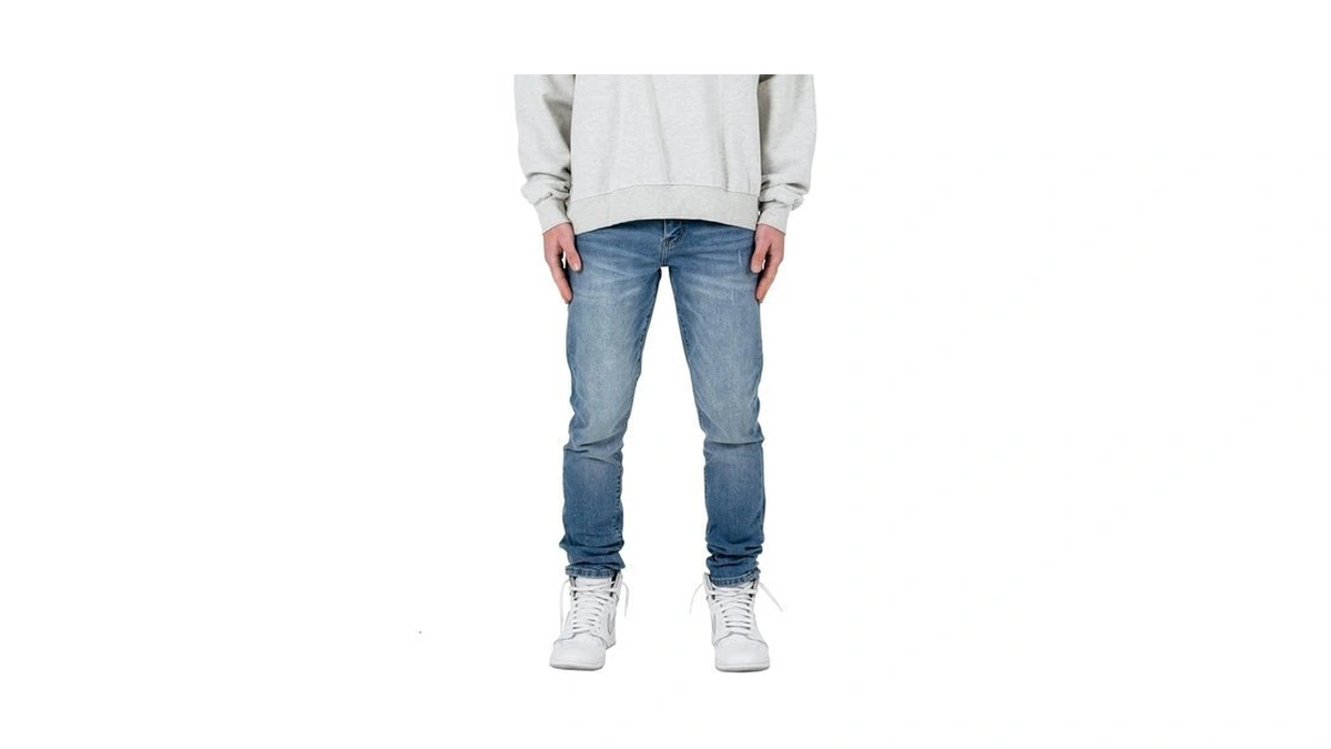 Mnml Men's Skinny Every Day Denim - Medium Blue, 29x32