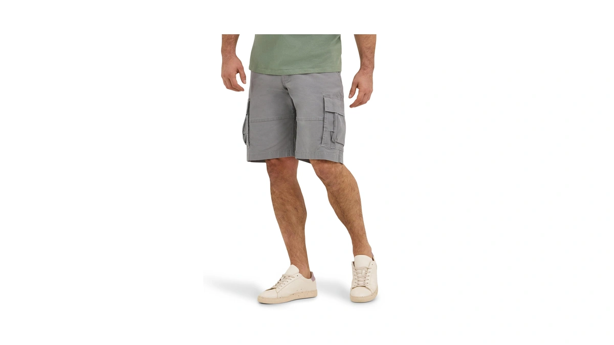 Lee Men's Extreme Motion Carolina Cargo Short, Hd Lee Gray