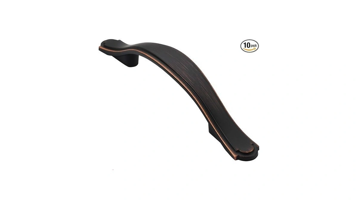 Alzassbg Oil Rubbed Bronze Cabinet Pulls And Handles 10 Pack,