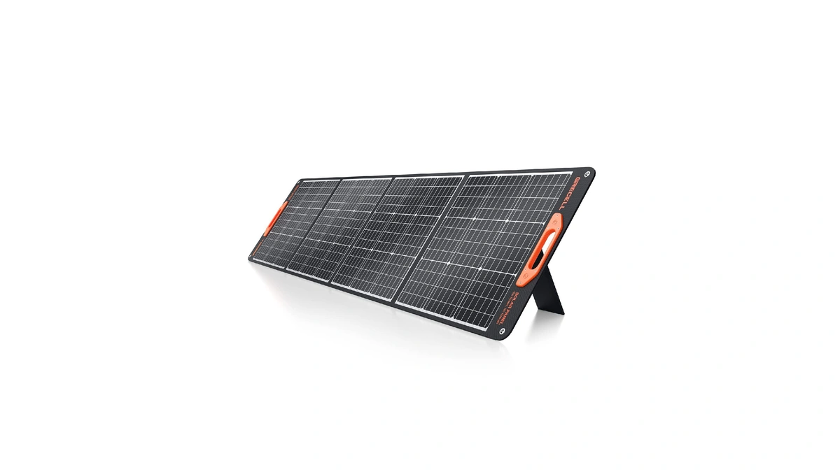 200w Portable Solar Panel For Power Station Generator, Ultra Light