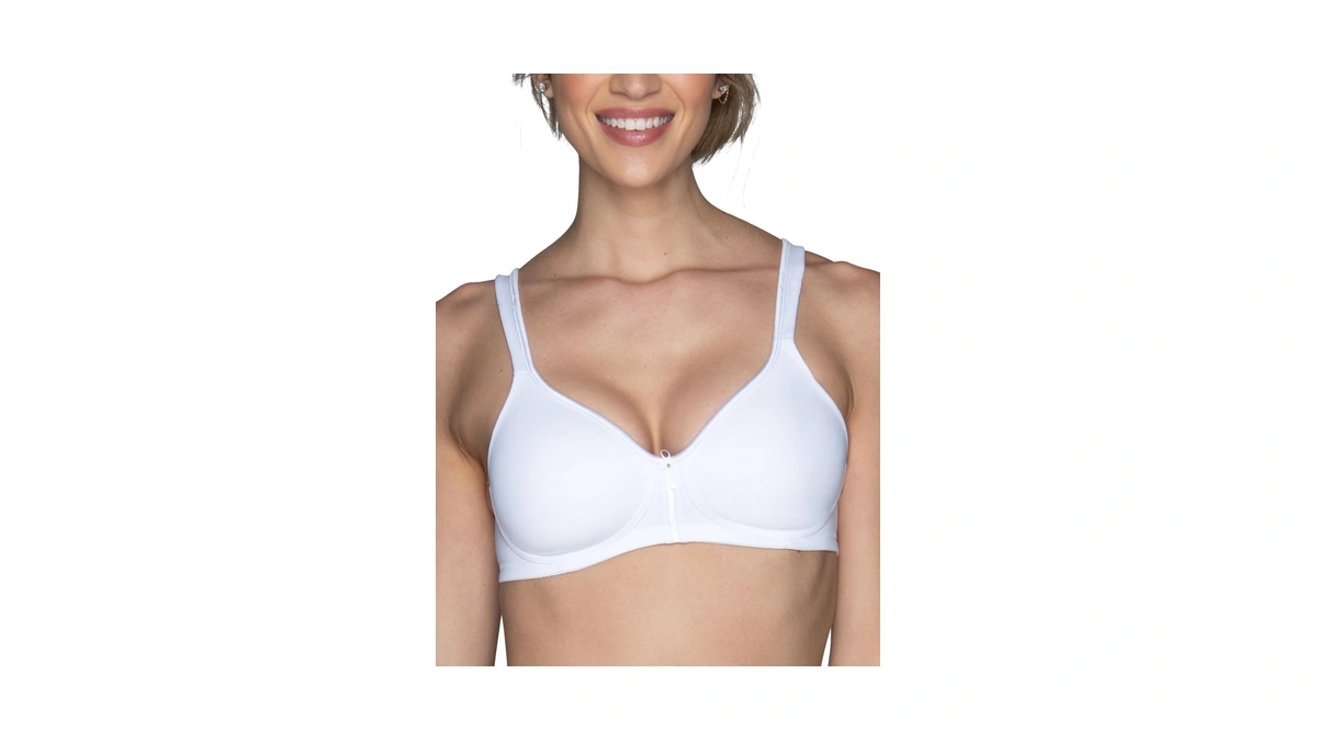 Vanity Fair Women's Body Caress Full Coverage Wirefree Bra 72335,
