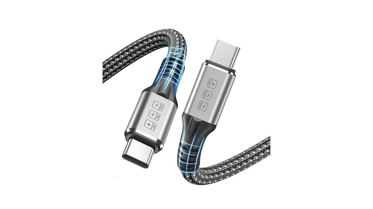 Vanovei Thunderbolt 4 Cable, 240w Usb C To Usb C