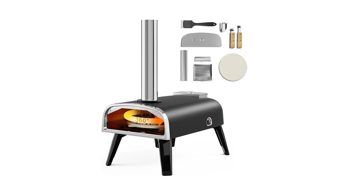 Outdoor Pizza Oven Aidpiza 12" Wood Pellet Pizza Ovens With