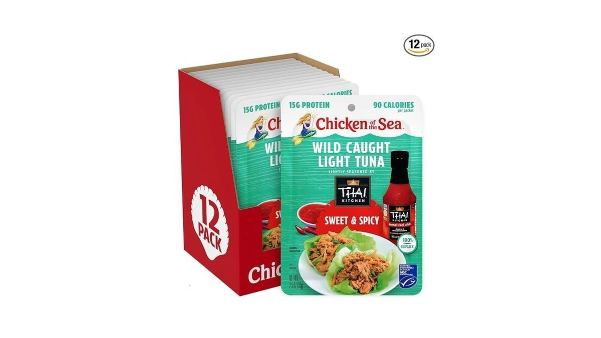 Chicken Of The Sea Wild Caught Light Tuna, 2.5 Oz.