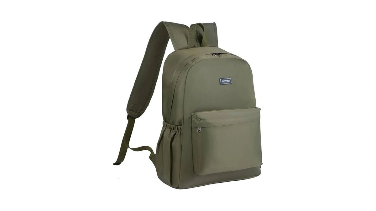 Aotian 17-inch Backpack For Adult, Durable Lightweight Bookbag For Boys