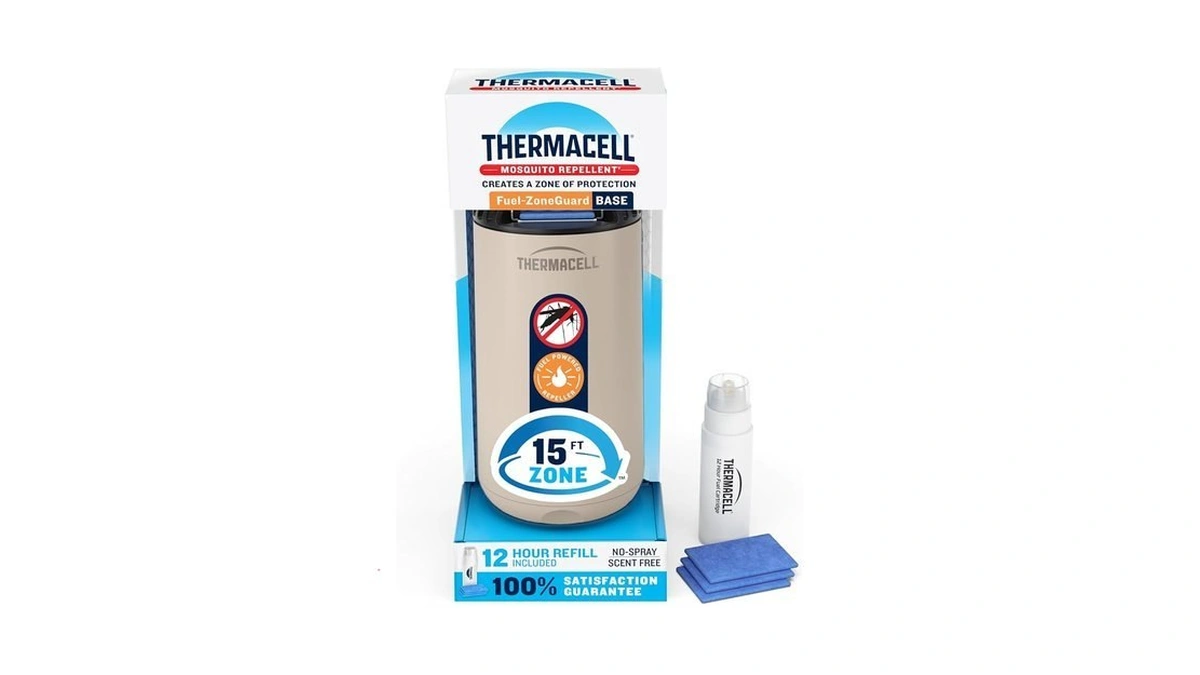 Thermacell Fuel-zoneguard Base Fuel Powered Mosquito Repeller; 15-foot Zone Of