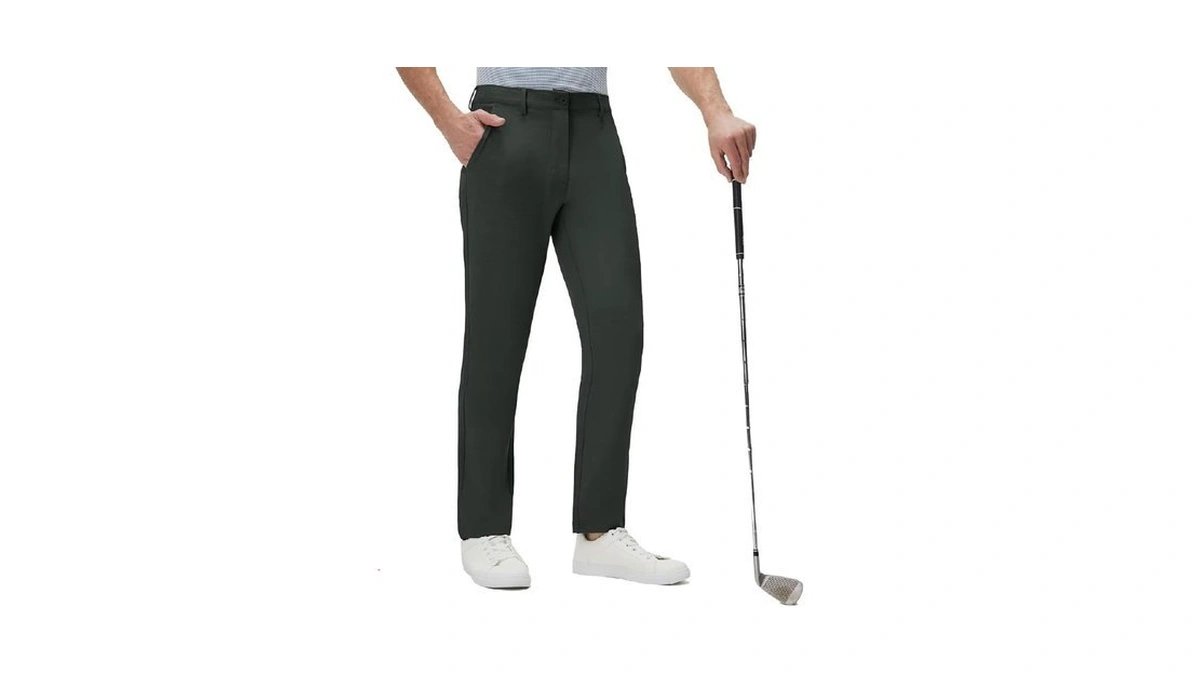 M Maelreg Golf Pants For Men Water-resistant Straight Fit Stretch