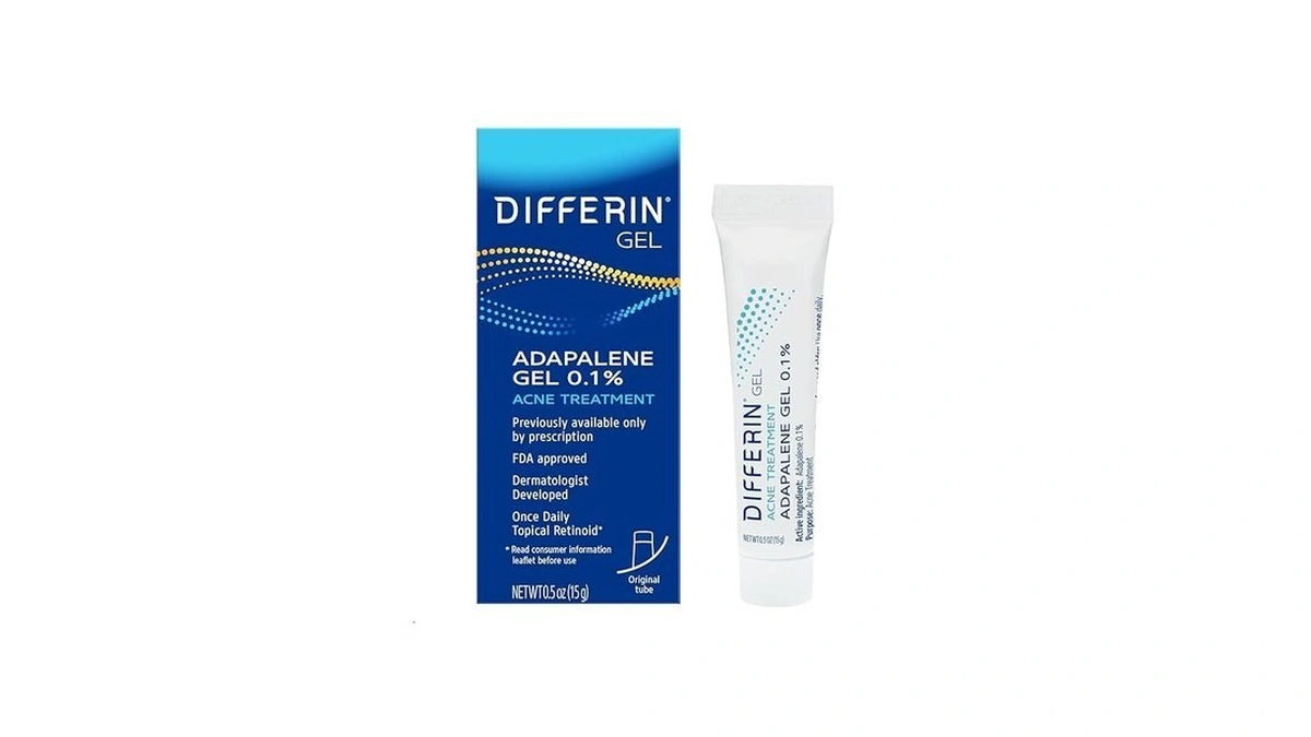 Differin Acne Treatment Gel, 30 Day Supply, Retinoid Treatment For