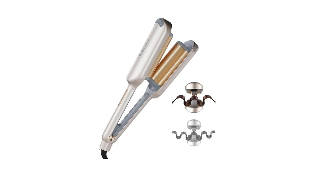 Curling Iron Hair Crimper Waver - Tymo Rovy Beach Waves