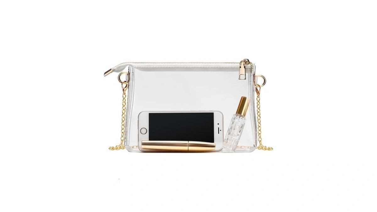 Bs-vog Clear Purse For Women - Stadium Approved Small Crossbody