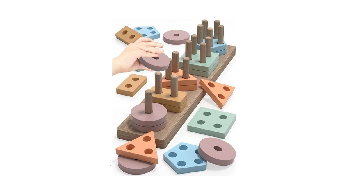 Yetonamr Montessori Toys For 1 2 3 Years Old Boys