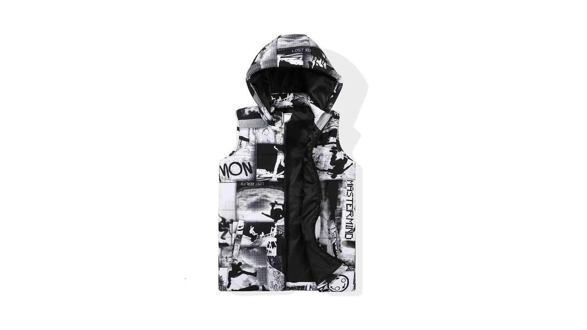 Sunday Rose Boys Girls Hooded Puffer Vest Lightweight Sleeveless Quilted