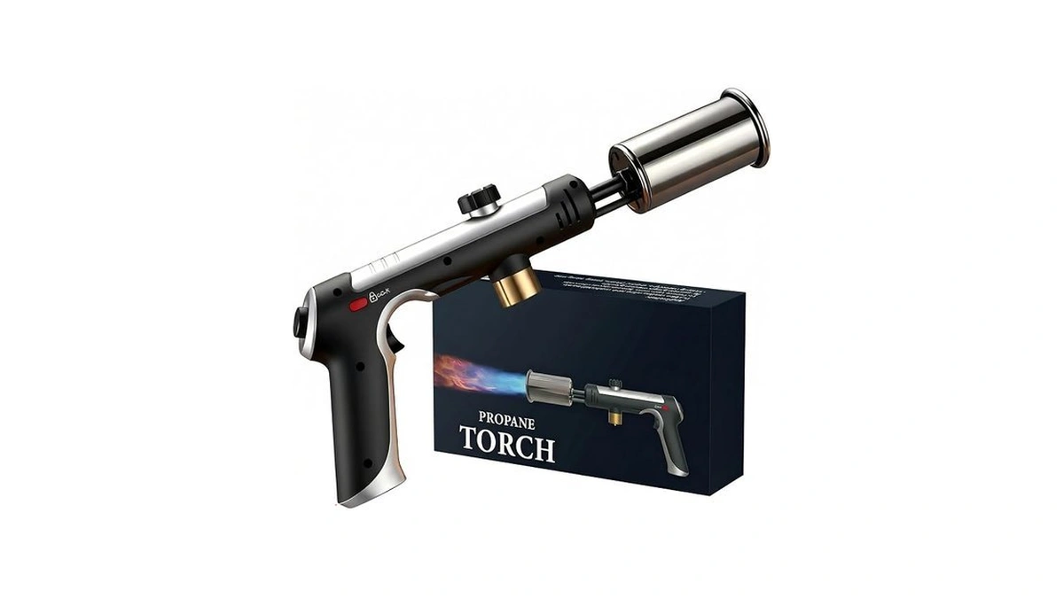 Forenee Propane Torch Gun 3272°f High Heat Torch With Safety