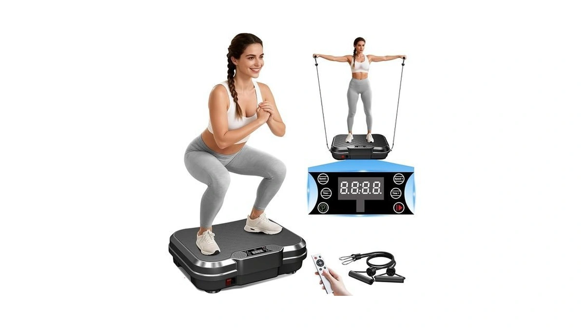 Aorapulse Vibration Plate Exercise Machine, Vibration Plate For Lymphatic Drainage