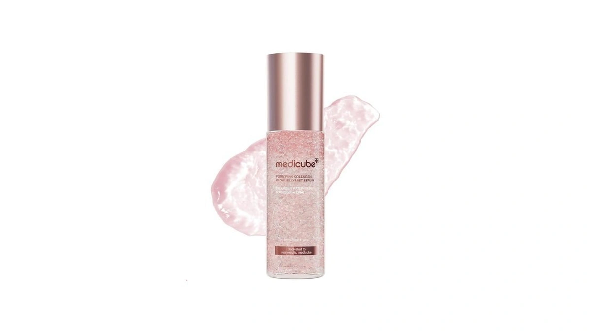 Medicube Jelly Mist Serum With Pink Pdrn Collagen | Dual-texture