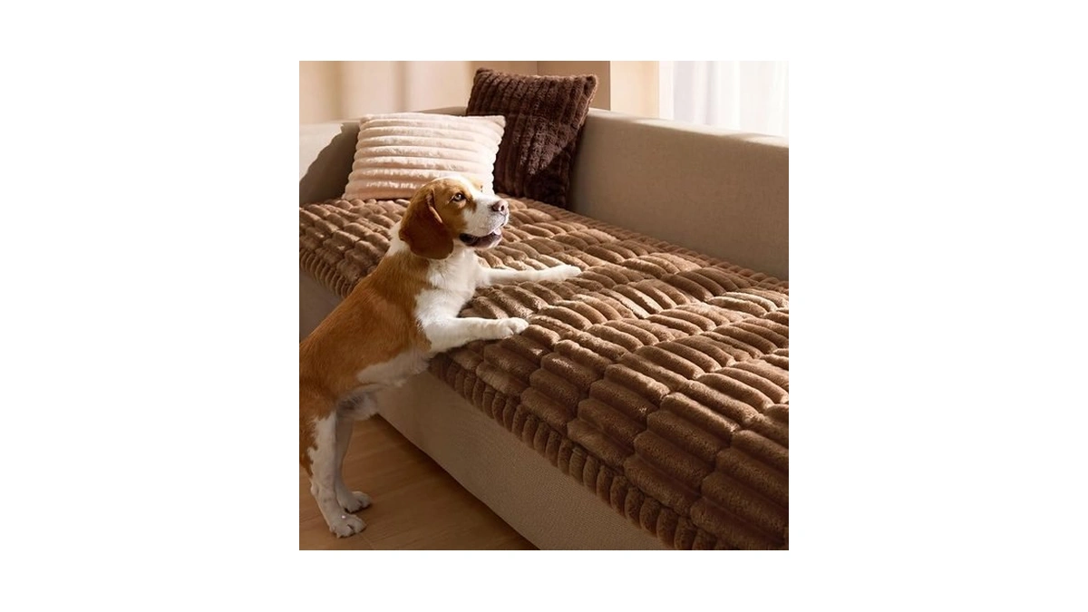 Bedsure Comfyfleece™ Sofa Cover, Couch Covers For Dogs, 27.6 X