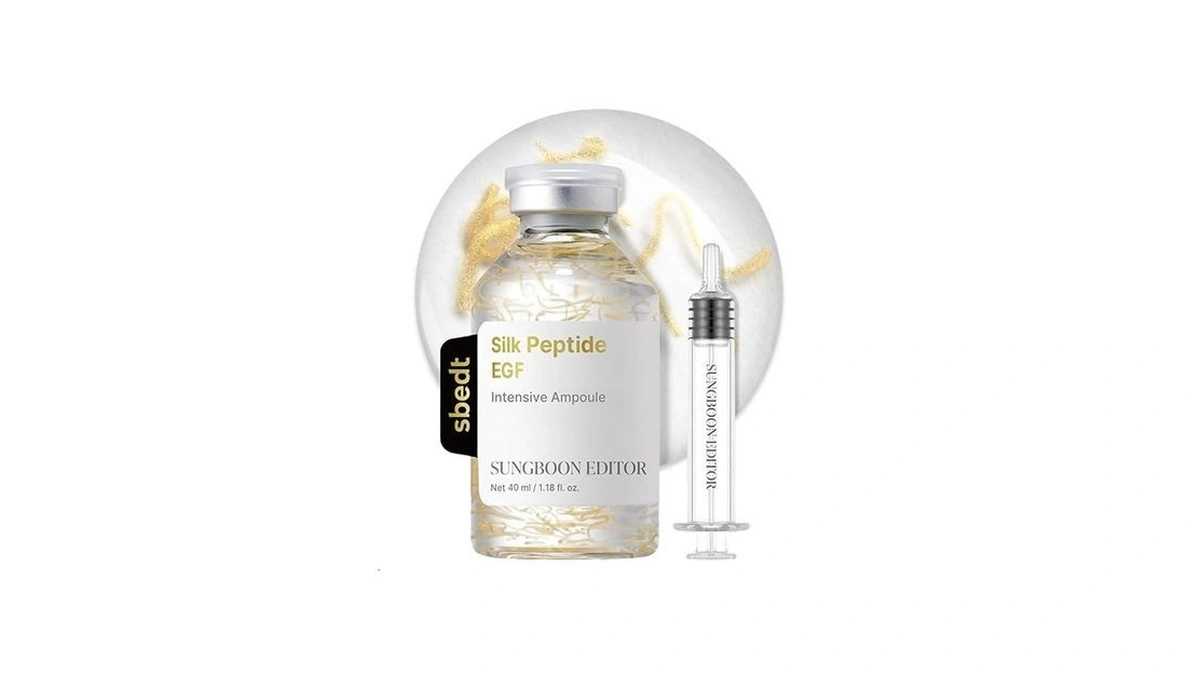 Sungboon Editor Glow Intensive Deep Collagen Silk Peptide Egf Ampoule,
