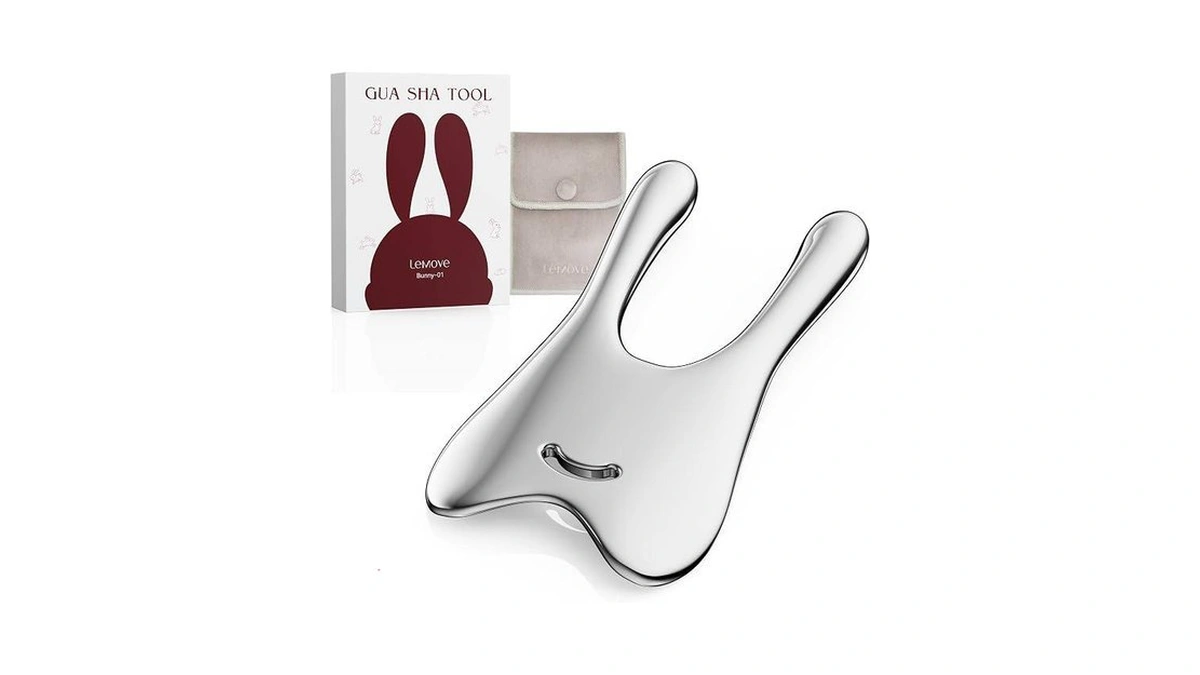 Lemove Stainless Steel Gua Sha Facial Tool - Massage Tool