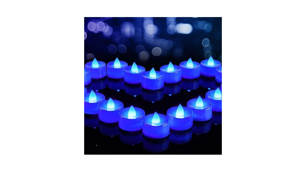 Beichi Flameless Candles, Battery Operated Led Tealights Votive Flickering For