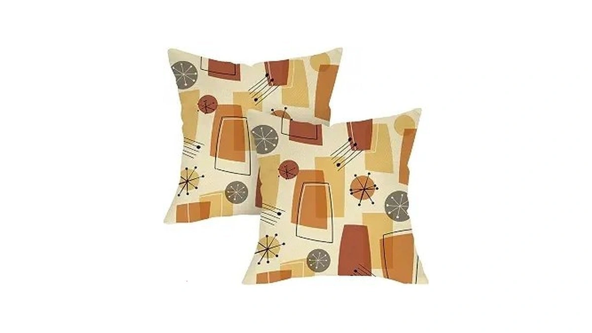 Fjfz Abstract Geometric Decorative Throw Pillow Covers 18 X 18