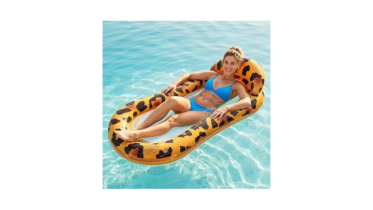 Heysplash Inflatable Pool Float Lounge, Large Inflatable Pool Floats Boat