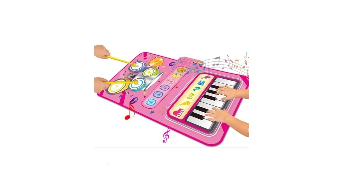 Toys For 1 Year Old Girl Gift,2 In 1 Piano
