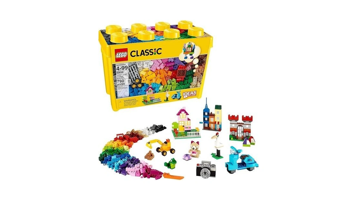 Lego Classic Large Creative Brick Box 10698 Building Set, Toy