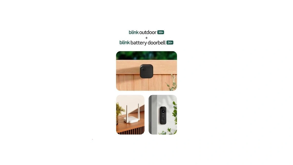 Blink Outdoor Xr+ And Battery Doorbell 2k+ — Extended Range