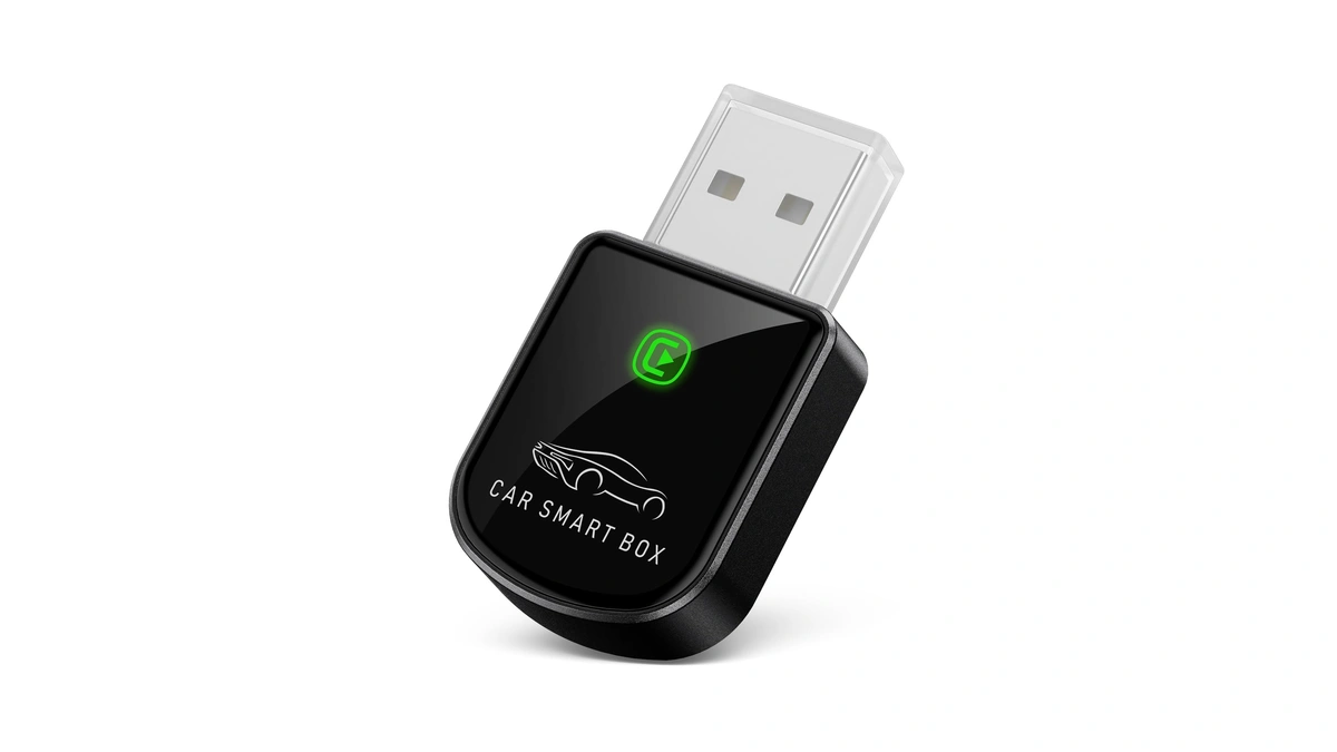 Luckyish Wireless Carplay Adapter For Iphone Latest Upgrade, Tiny Bluetooth