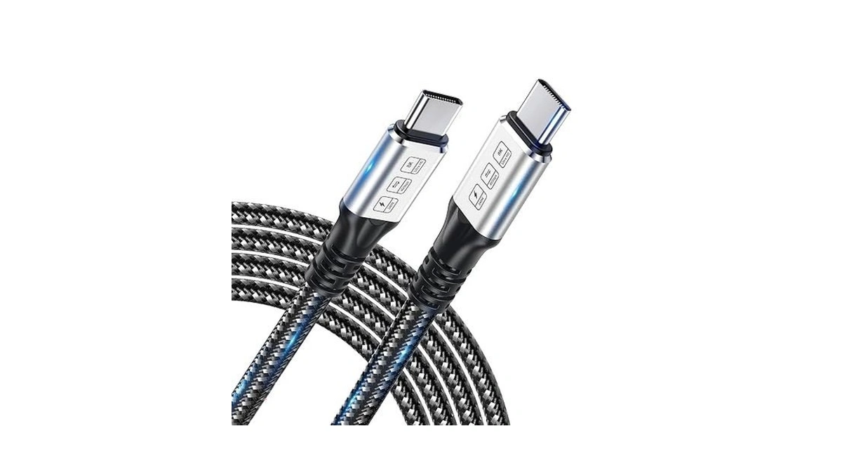 Vanovei 240w Thunderbolt 4 Cable, Usb C Data Cable Supports