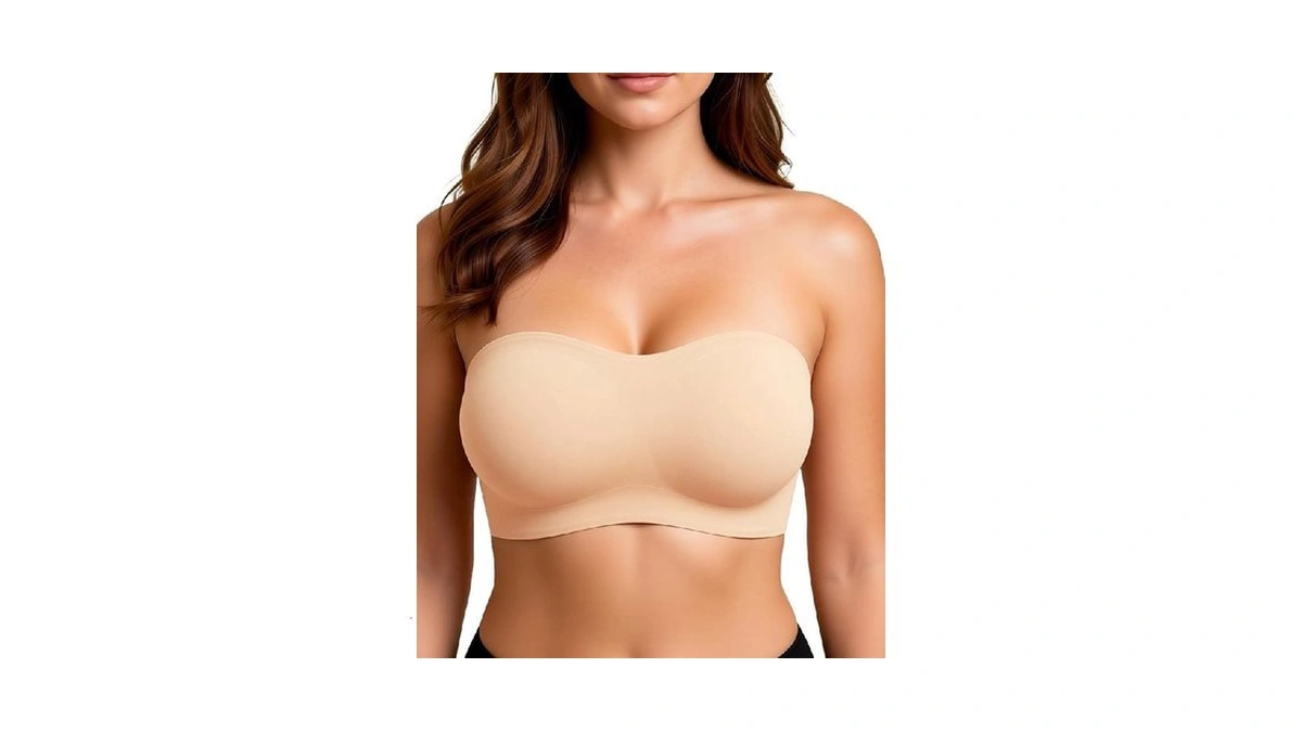 As Fairy Strapless Bras For Women Push Up Jelly Support