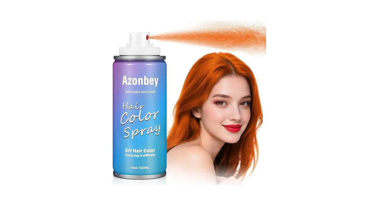 Orange Hair Spray,temporary Hair Color Spray For Women Kids Men,washable
