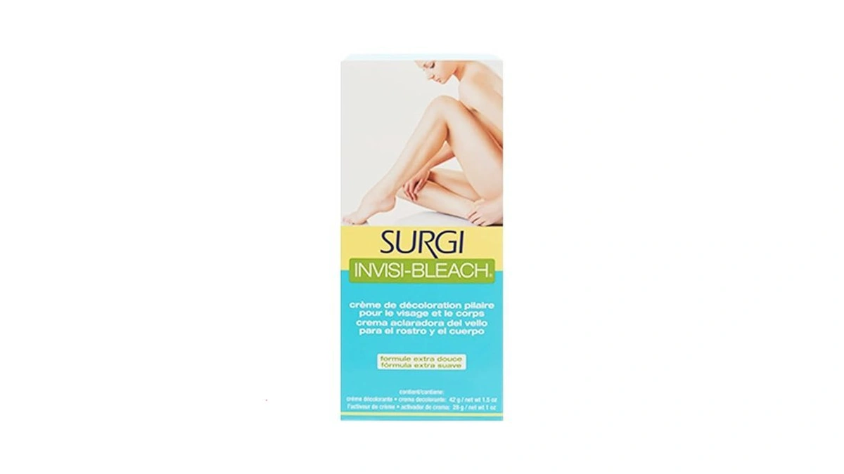Surgiwax Invisi Bleach Face & Body Hair Bleaching Cream –